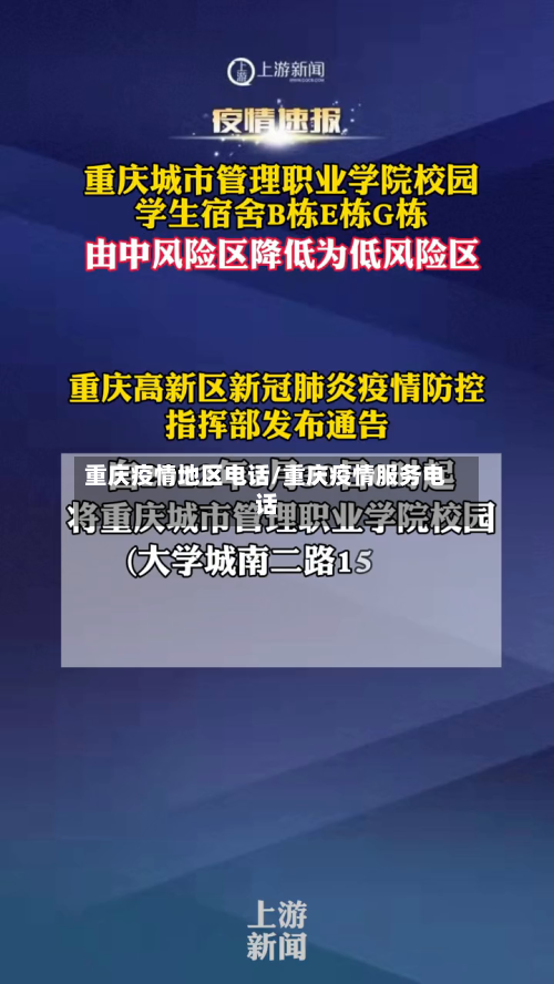 重庆疫情地区电话/重庆疫情服务电话