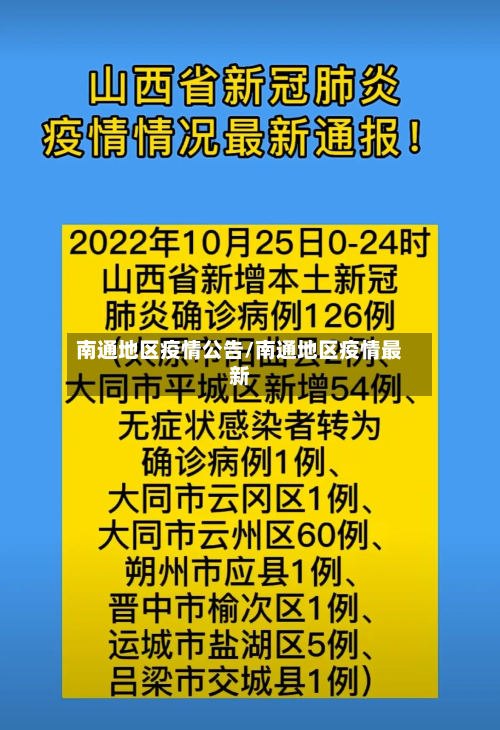 南通地区疫情公告/南通地区疫情最新